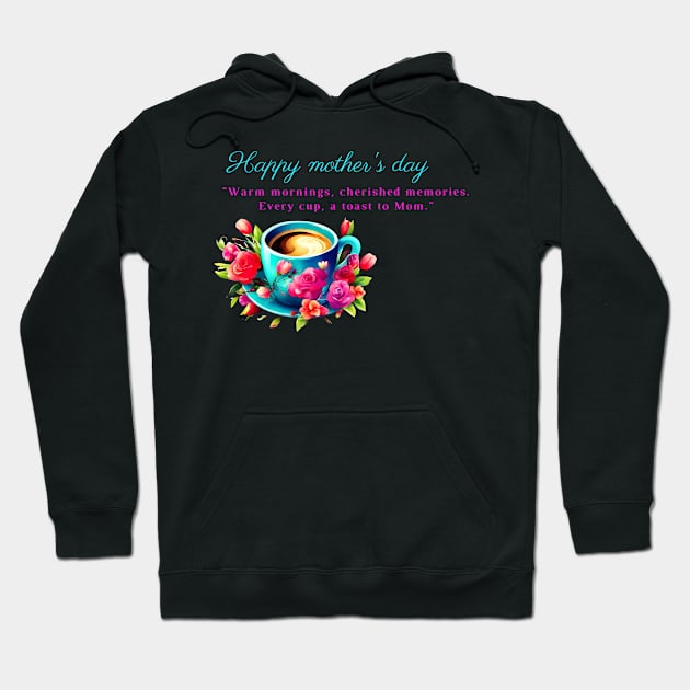 Happy Mother's Day (Motivational and Inspirational Quote) Hoodie by Inspire Me 